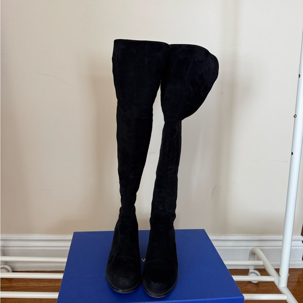 Stuart Weitzman - Reserve/5050 Black Boots
